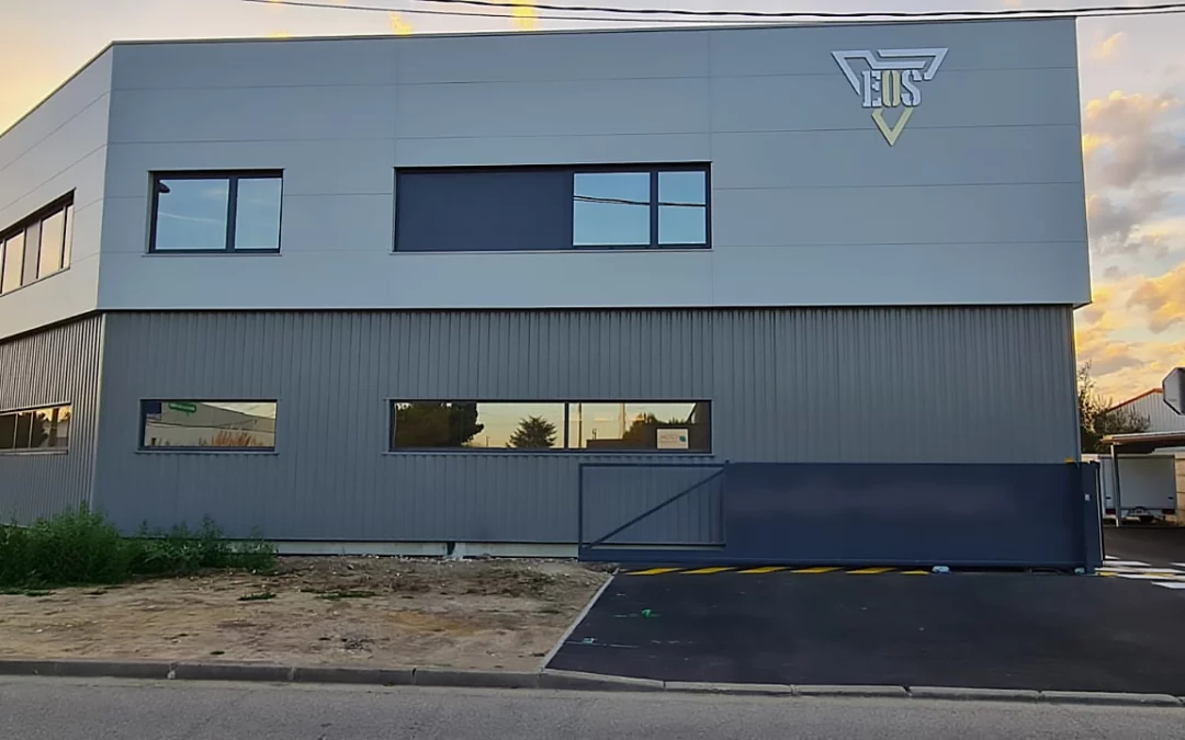 Drone specialist EOS Technologie inaugurates its headquarters in Mérignac near Bordeaux.